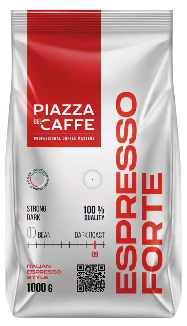 

Кофе в зернах Piazza del Caffe Espresso Forte 1 кг