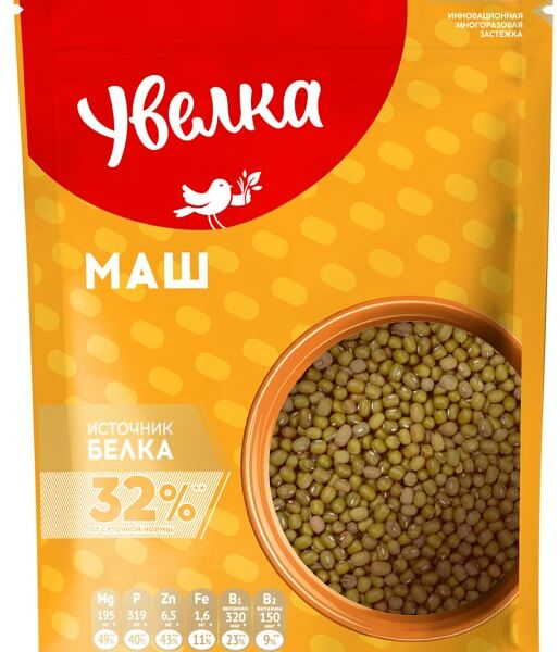 Фасоль маш Увелка Коллекция 400г