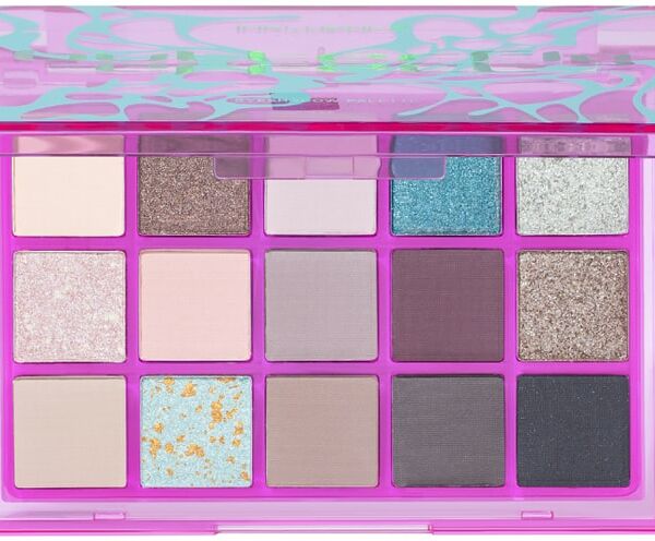 Палетка теней для век Influence Beauty Butterfly Effect холодная нюдовая палитра 15г