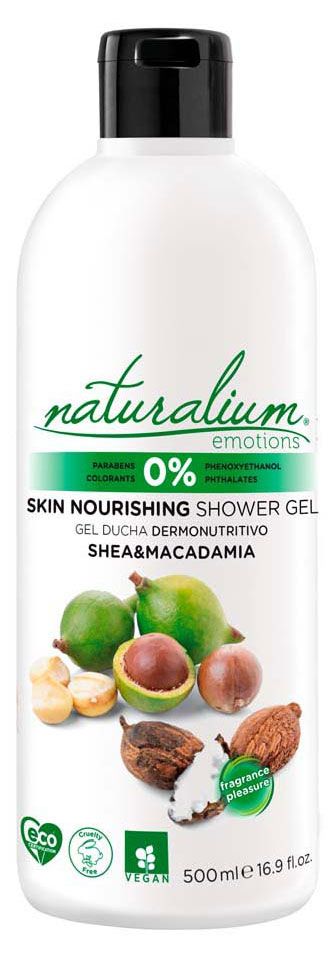 

NATURALIUM EMOTIONS Гель-крем для душа "Макадамия и Ши" питательный 500 мл
