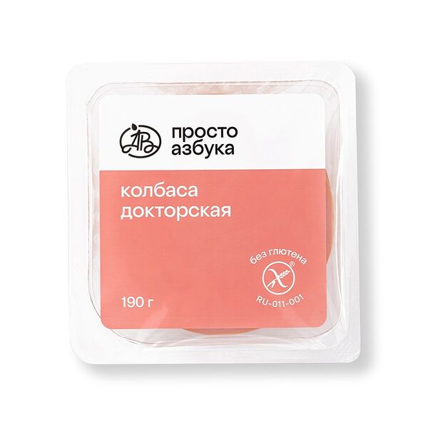 Колбаса Докторская Просто Азбука, нарезка