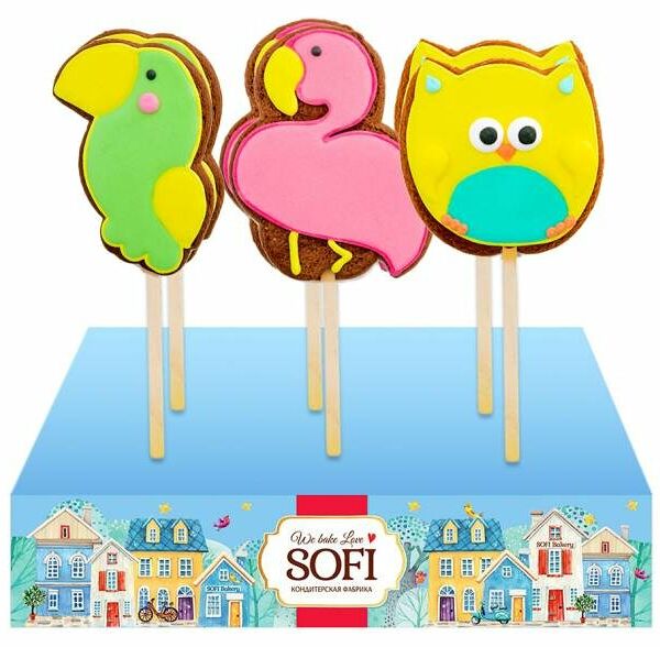 Пряник Пекарня Sofi на палочке