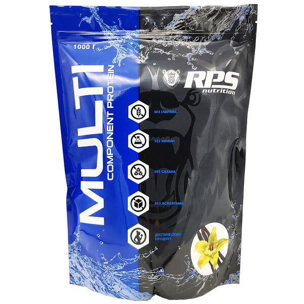RPS Nutrition Multicomponent Protein ваниль 1000 г 