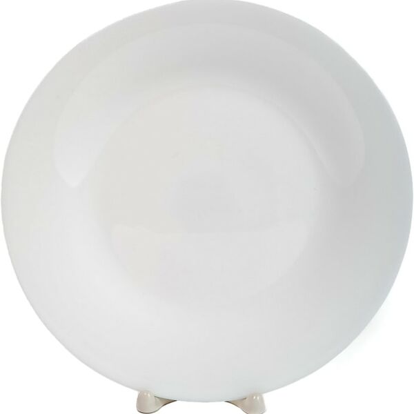 Тарелка Олафф мелкая белая 23см