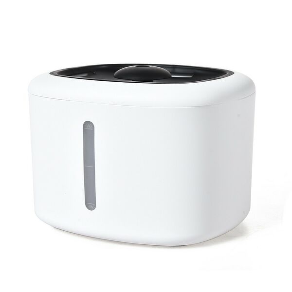 Автопоилка-фонтан для кошек и собак FOXIE Breeze 19,5х17х14,5 см, 2,5 литра белая