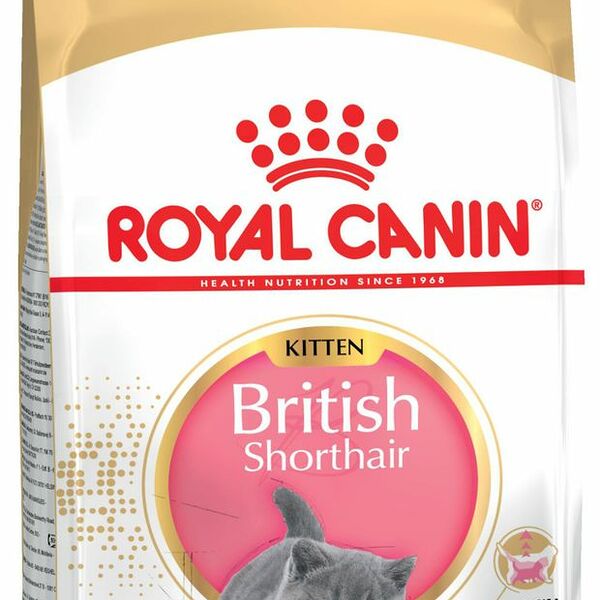 Корм для котят британской короткошерстной породы Royal Canin Kitten British Shorthair полнорационный 400 г