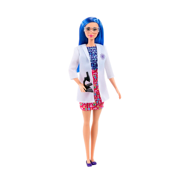 Кукла Mattel Barbie Кем быть? ученый 1 шт