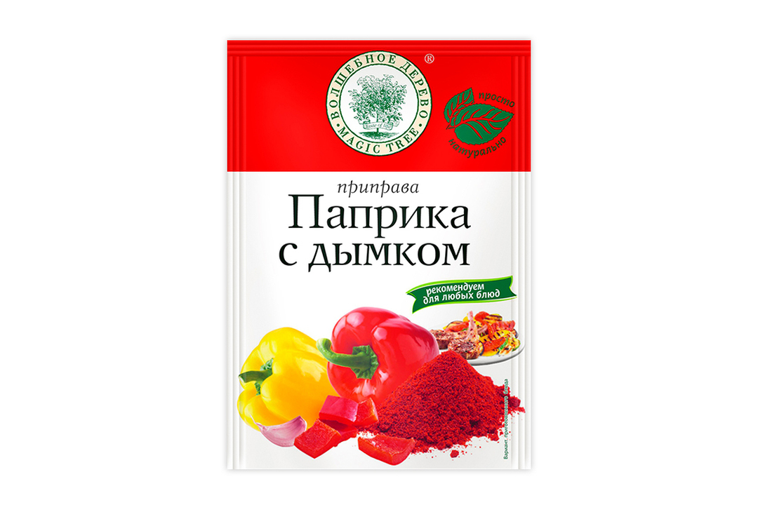 

Приправа Волшебное дерево Паприка с дымком 30 г