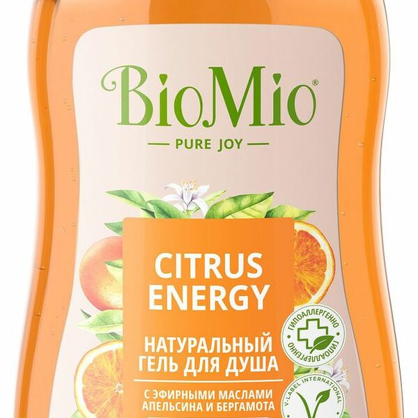 Гель для душа BioMio Апельсин и бергамот 250 мл