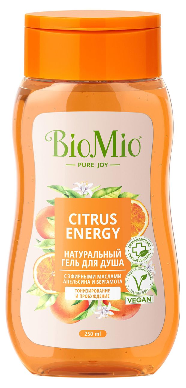 

Гель для душа BioMio Апельсин и бергамот 250 мл