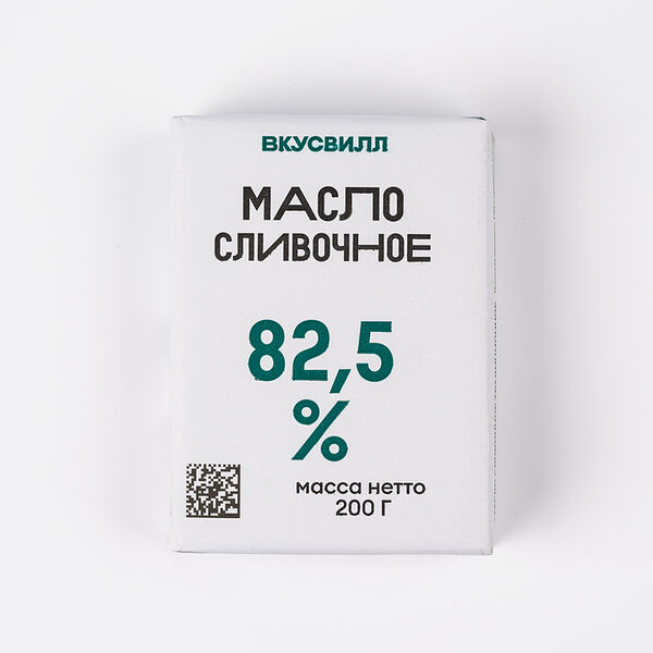 Масло сливочное 82,5% 200 г