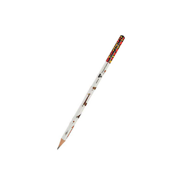 Карандаш HappyGraphix Жирафы Bruno Visconti HB ч/гр 
трехгранный арт 21-0030/38