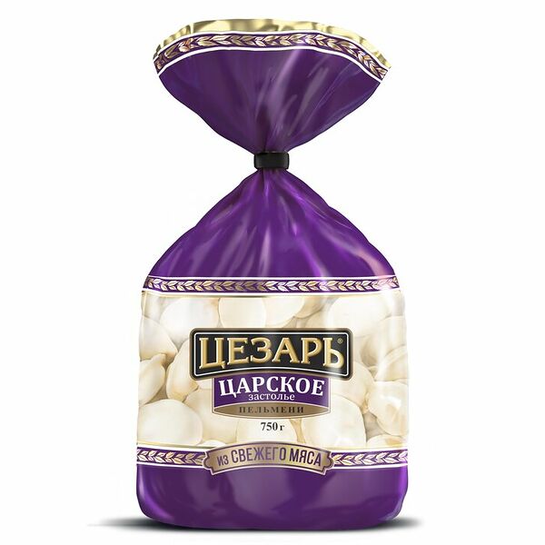 Пельмени Цезарь Царское застолье 750 г