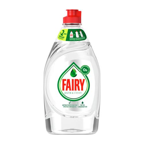 

Средство для мытья посуды Fairy Pure&Clean 450 мл 1 шт. дизайн упаковки в ассортименте