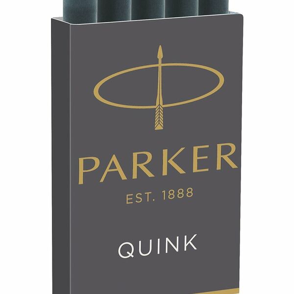 Картридж чернильный для перьевой ручки  PARKER черные 5 шт/уп 1950382