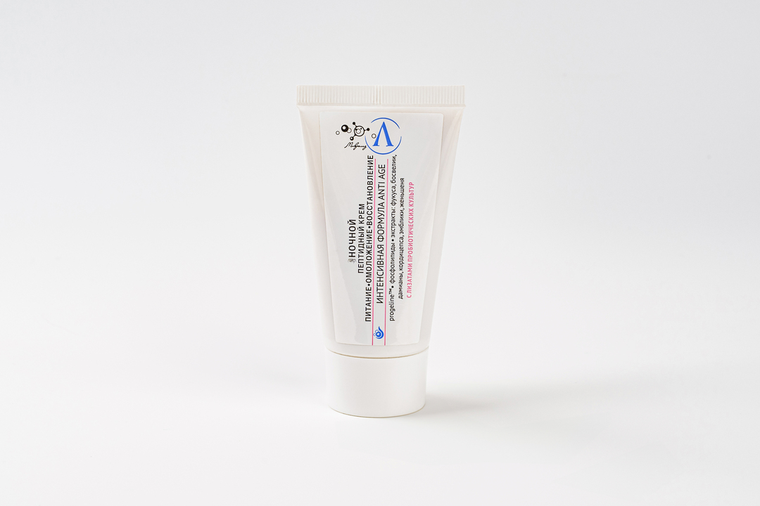 

Крем для лица ночной пептидный, 50 мл