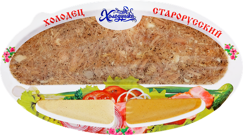 

Холодец Холодушка Старорусский с горчицей и хреном 250 г