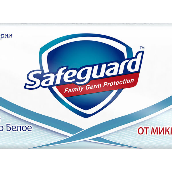 Твердое мыло Safeguard Классическое Ослепительно Белое 90г
