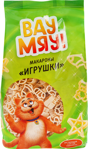 

Макароны ВАУ МЯУ! Игрушки, 300г