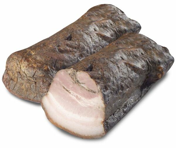 Грудинка копчено-вареная БахрушинЪ Графская (0,5-0,8 кг), 1 упаковка 