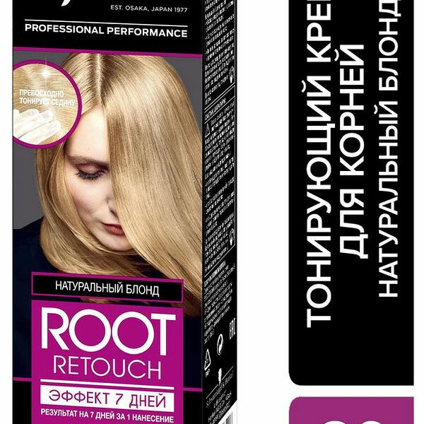 Крем для закрашивания седины Syoss Root Retouch Эффект 7 Дней т. Натуральный блонд 60 мл