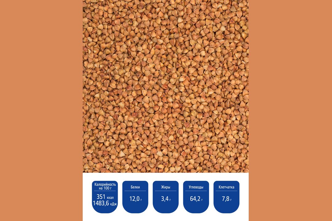 

Крупа гречневая Мистраль ядрица 900 г