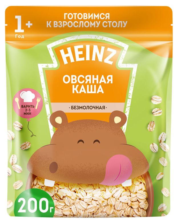 

Каша Heinz 5 злаков безмолочная с 12 месяцев 200 г