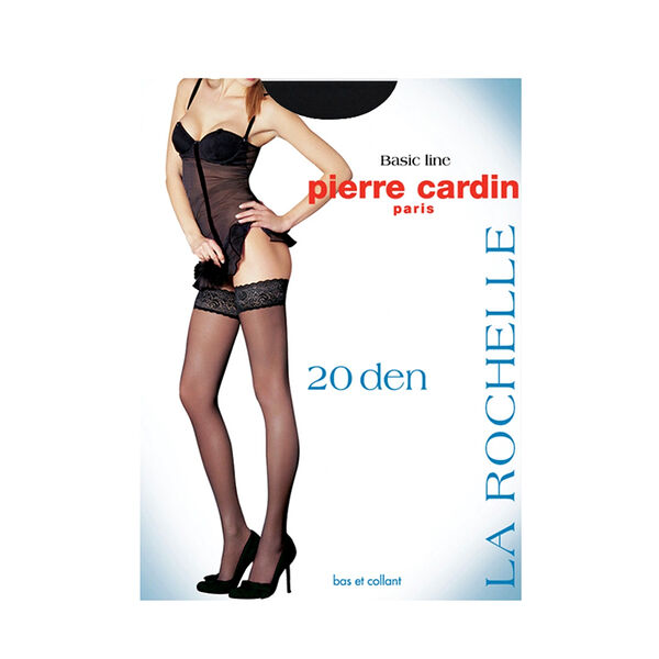 Чулки женские Pierre Cardin Basic Line La Rochelle Nero 20 den размер 3