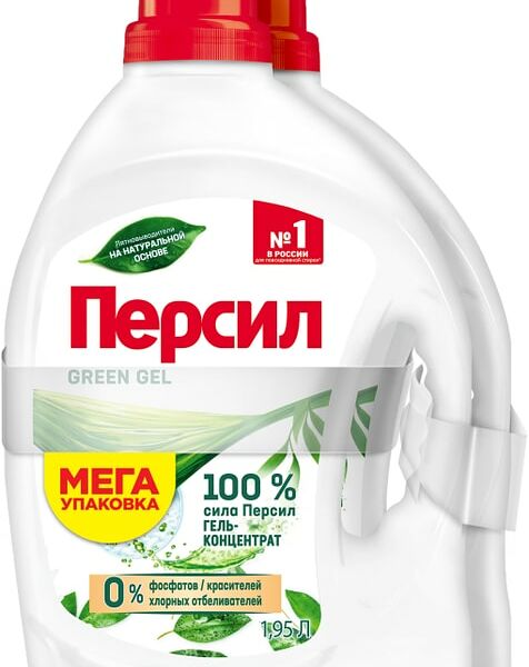 Средство для стирки Персил Green Gel 1.95л*2шт