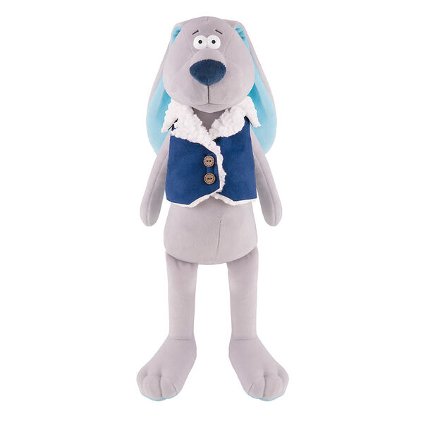 Игрушка мягкая макситойз кролик михалыч в жилетке 25 см mt-mrt02224-3-25