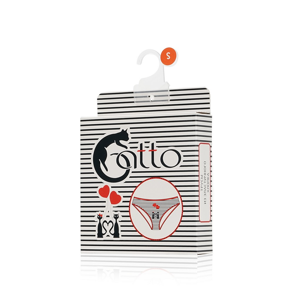 Женские трусы  липы Atto Gatto полоска S