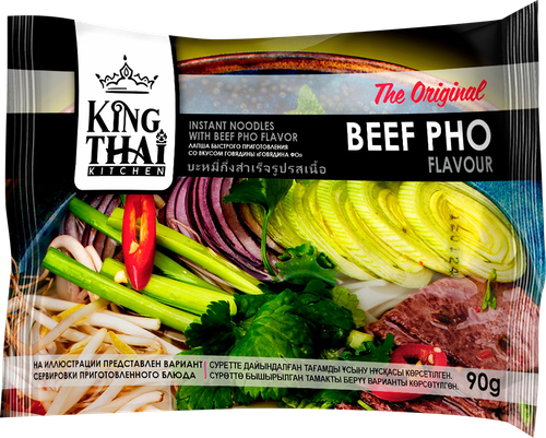 

Лапша Kingthai Kitchen говядина 90 г