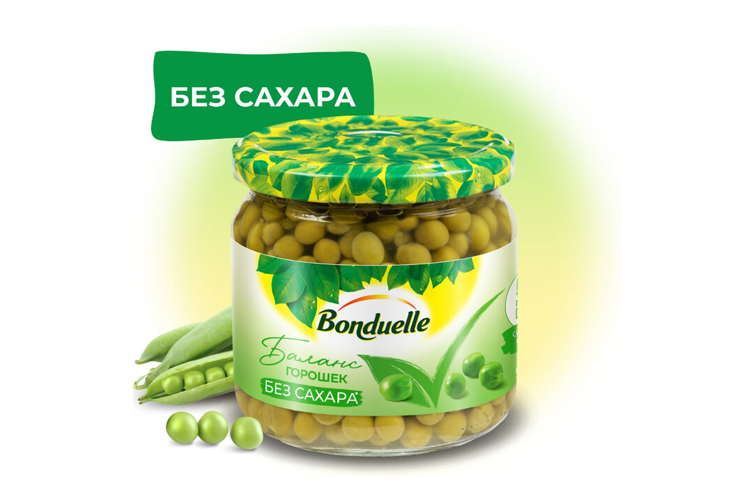 

Зеленый горошек Бондюэль без сахара 350 мл
