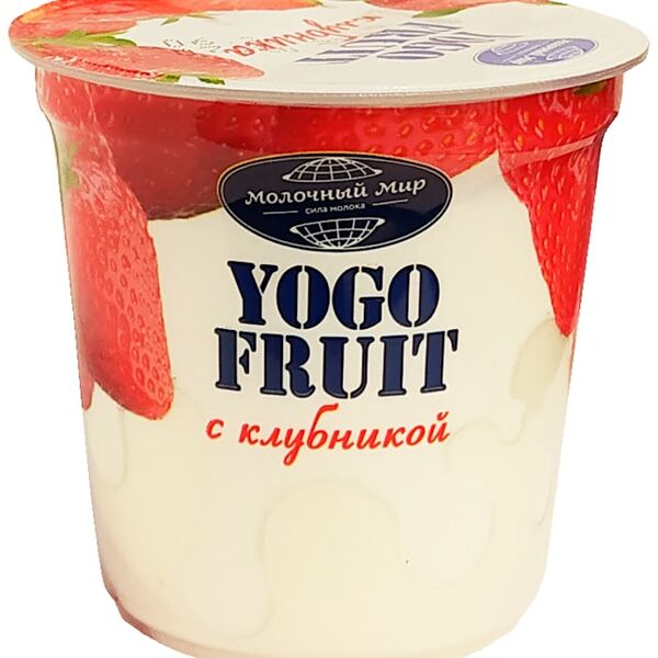 Йогурт Молочный Мир Клубника 2.5% 150г