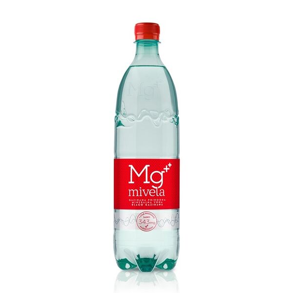 Вода минеральная Mivela Mg++ лечебно-столовая слабогазированная 1 л