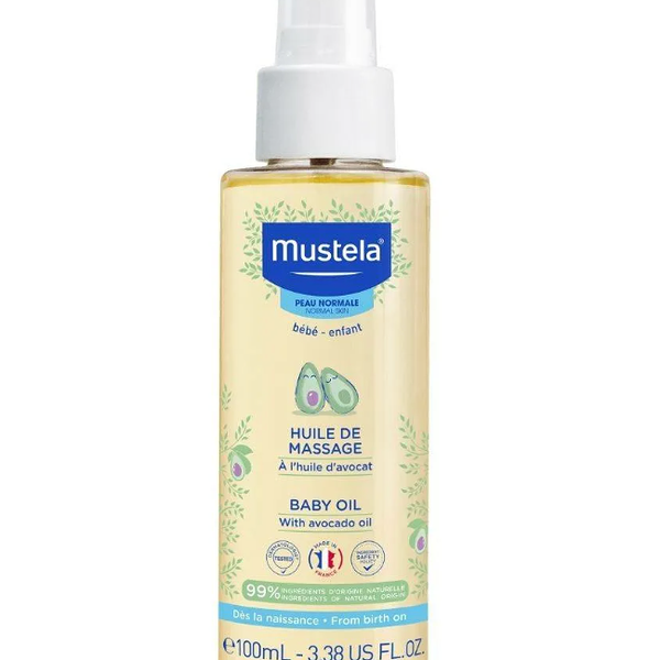 Mustela Bebe масло массажное 100 мл