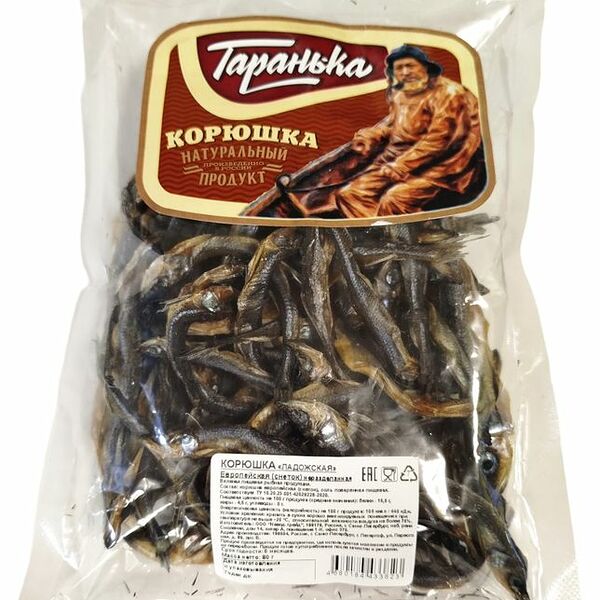 Корюшка Тарань-ка Ладожская вяленая