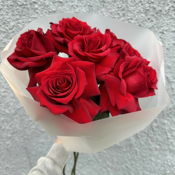 Букет из 7 французских роз