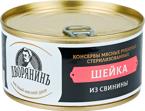 

Шейка Дворянинъ По-Новгородски рубленая 325 г
