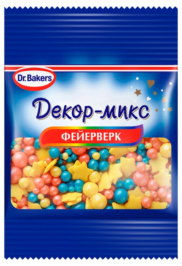 

Декор-микс Dr.Bakers Фейерверк 10 г