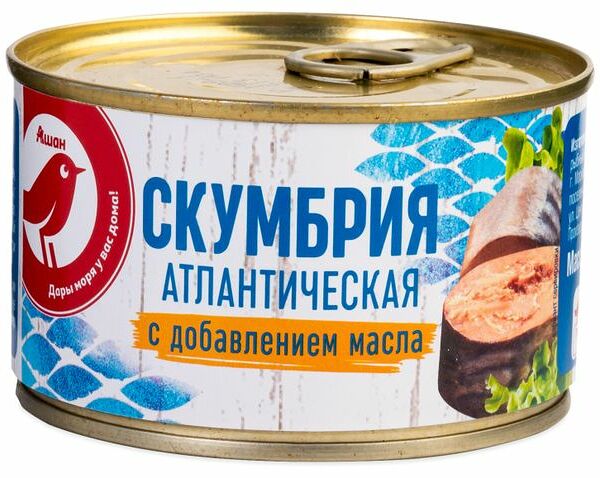 Скумбрия АШАН Красная птица