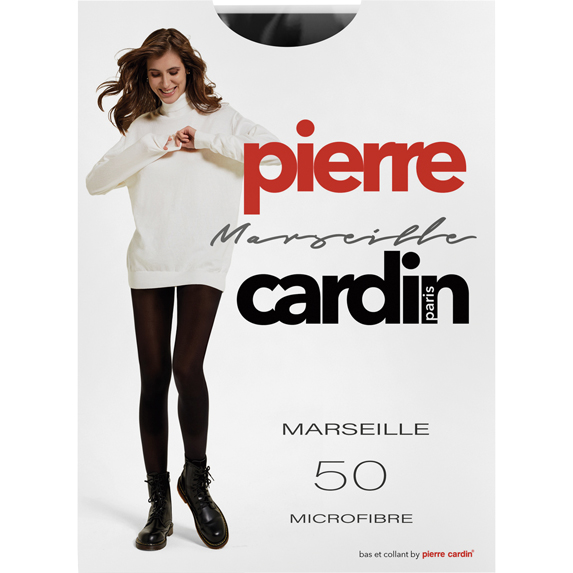

Колготки женские Pierre Cardin Marseille цвет: nero/чёрный, 50 den, 2р-р