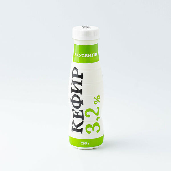 Кефир ВкусВилл 3,2%, 290 г