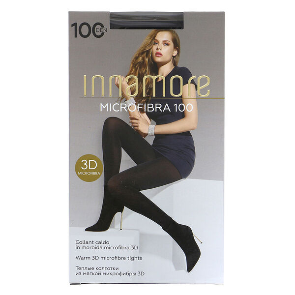 Женские колготки Innamore Microfibra 100 den Nero 2 размер