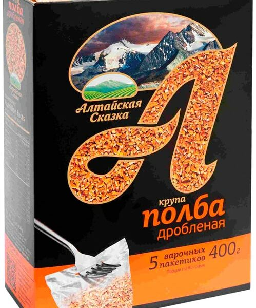 Крупа Алтайская Сказка Полба дробленая 400г