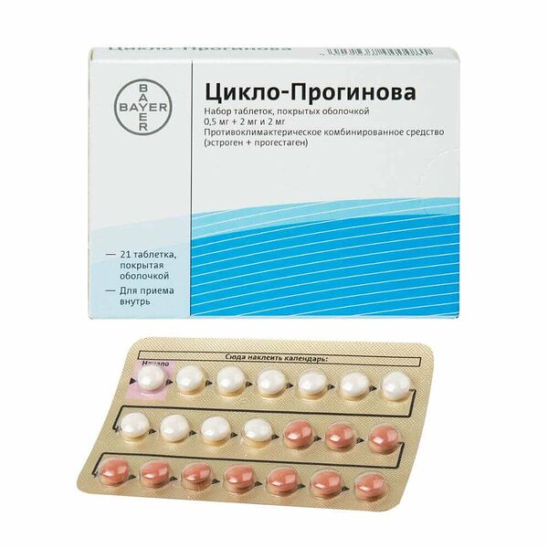 Цикло-Прогинова набор таблеток 21 шт