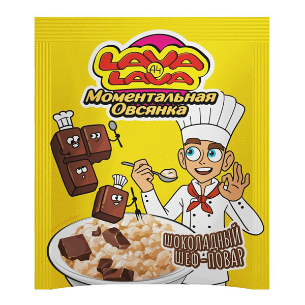 Каша овсяная с шоколадом и молоком LAVA LAVA 35 г