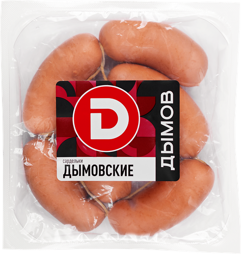 Сардельки ДЫМОВ Дымовские вареные в защитной среде, вес