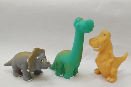 Игрушка из ПВХ Набор Динозавры из 3 предметов