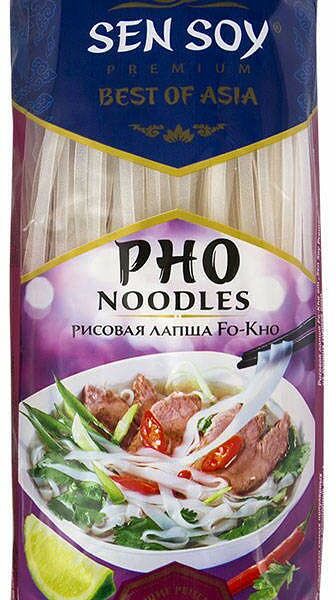 Макаронные изделия Sen Soy лапша рисовая Fo-Kho 200 г